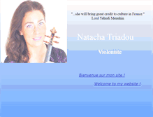 Tablet Screenshot of natachatriadou.com